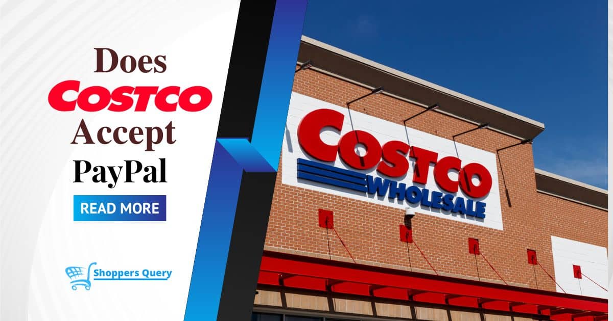 Does Costco accept PayPal?