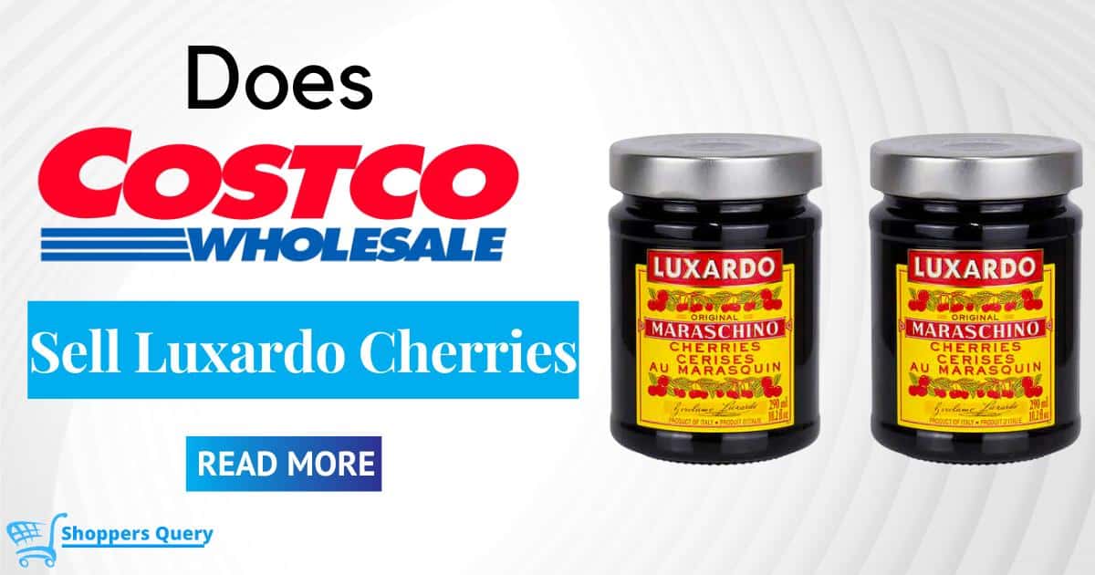 Does Costco sell Luxardo cherries